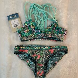 NWT Maaji Girls Reversible Swimsuit